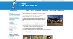 Desktop Screenshot of furesoe-reumatologerne.dk
